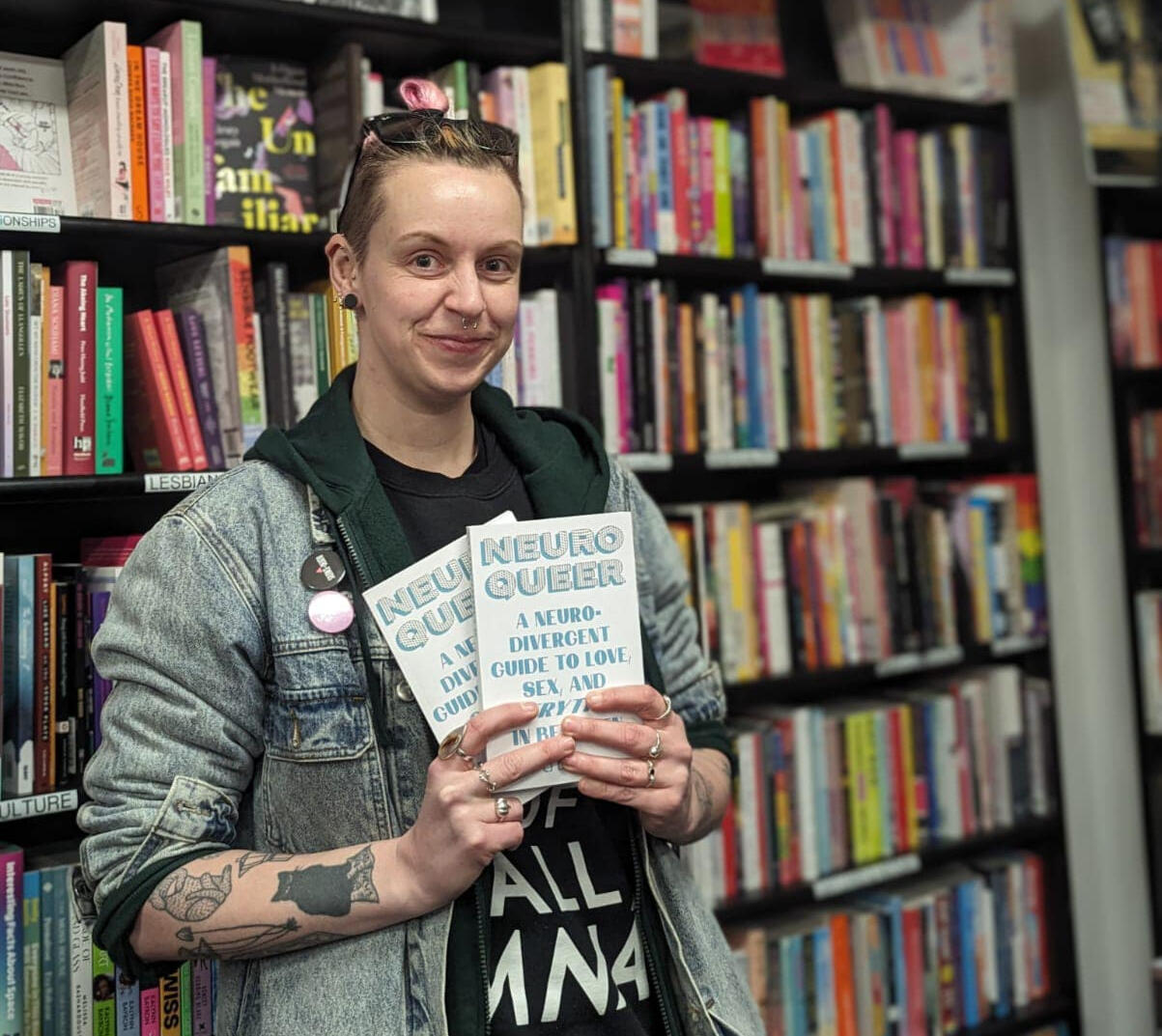 NEUROQUEER Enter microsite for Neuroqueer by CJ DeBarra